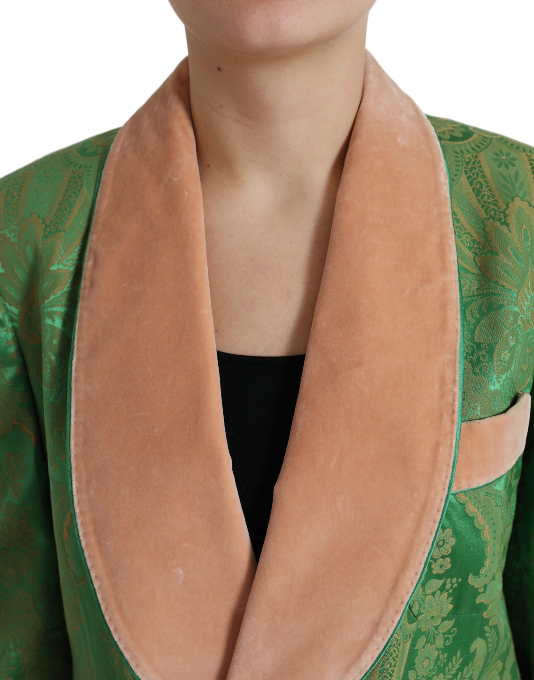 Blazer doppiopetto Floral Elegance