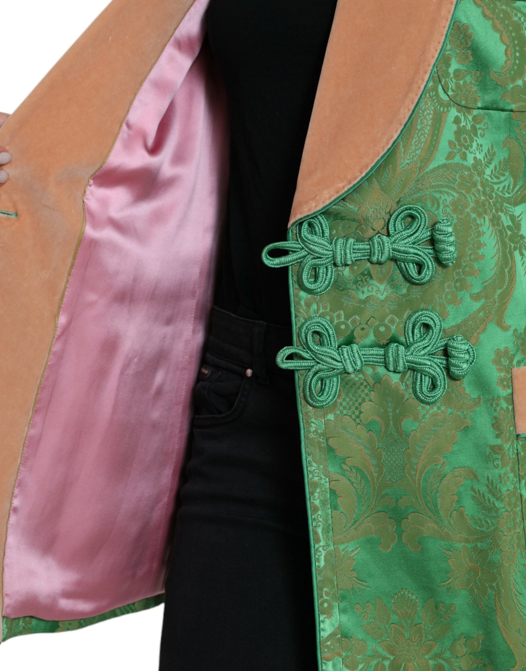 Blazer doppiopetto Floral Elegance