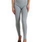 Eleganti leggings a vita alta in grigio