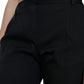Pantaloni skinny cropped a vita alta chic
