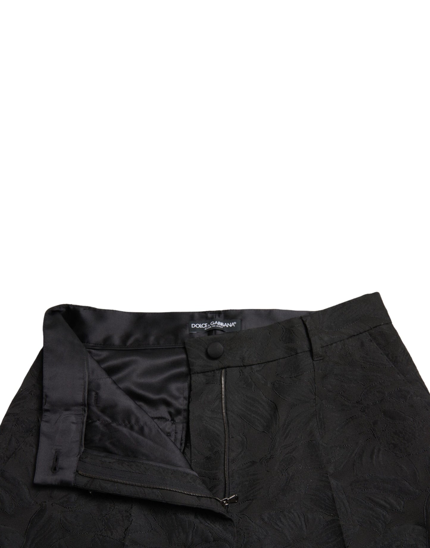 Pantaloni eleganti affusolati a vita alta