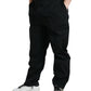 Elegante, lässige, schwarze, gerade Hose