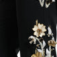 Pantaloni eleganti a vita alta con stampa floreale