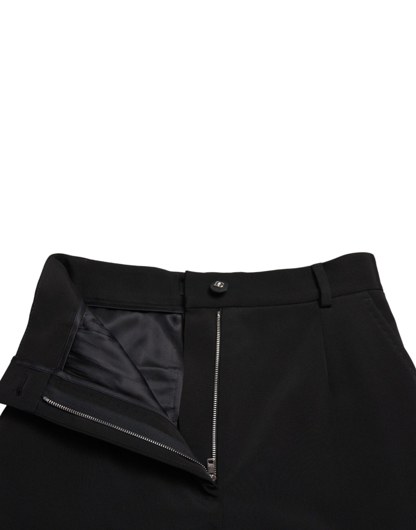 Pantaloni eleganti skinny a vita alta
