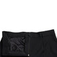 Pantaloni eleganti in lana a vita alta