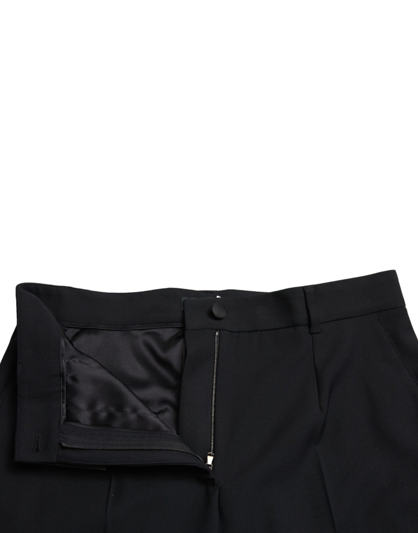 Elegante High Waist Wollhose