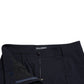 Pantaloni eleganti a vita media affusolati in blu