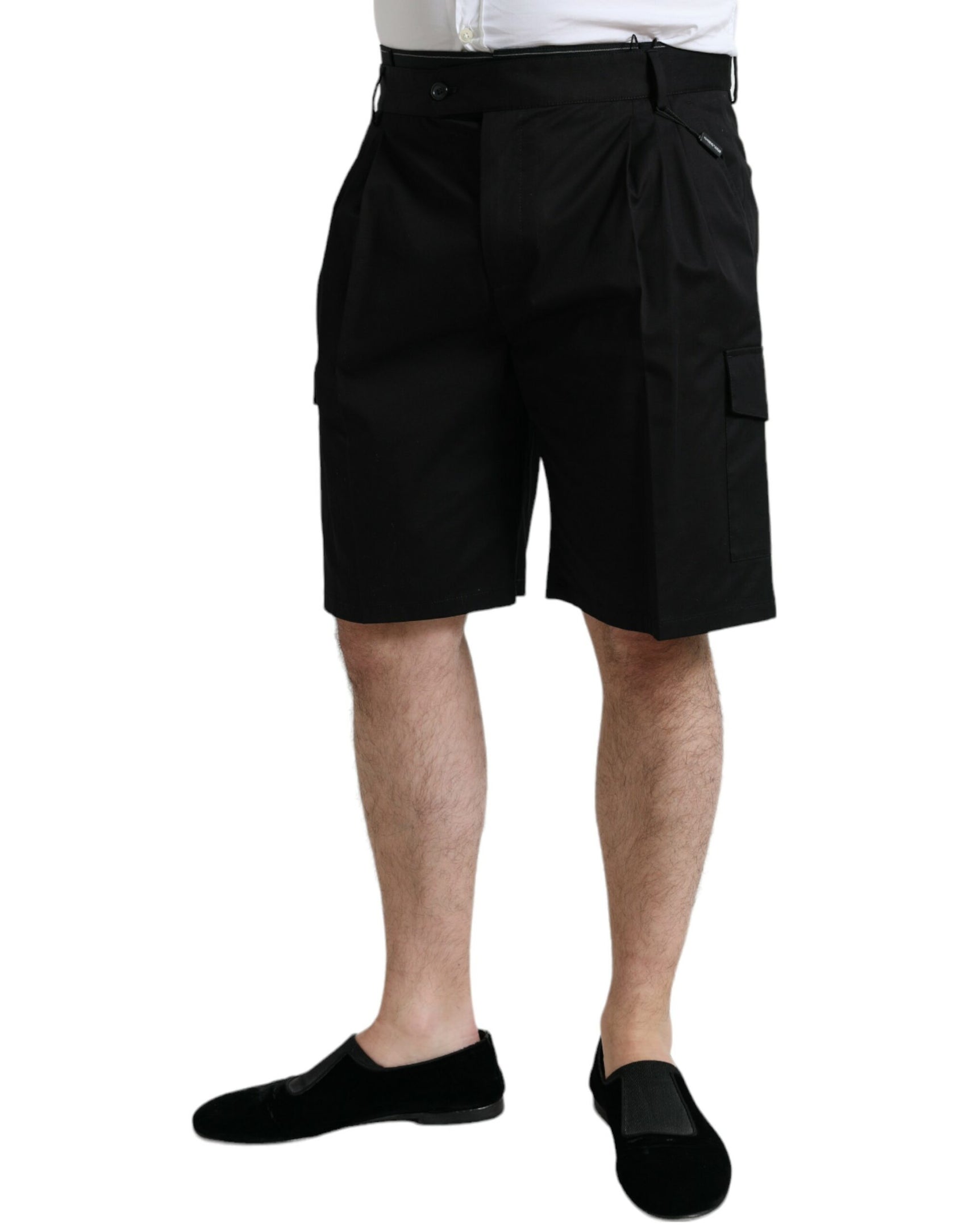 Elegante Designer-Bermuda-Cargo-Shorts