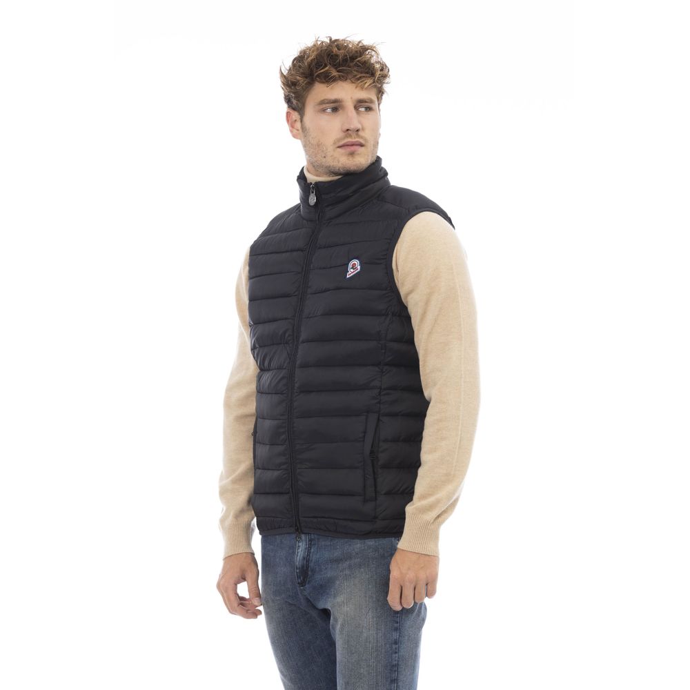 Black Polyamide Men's Vest