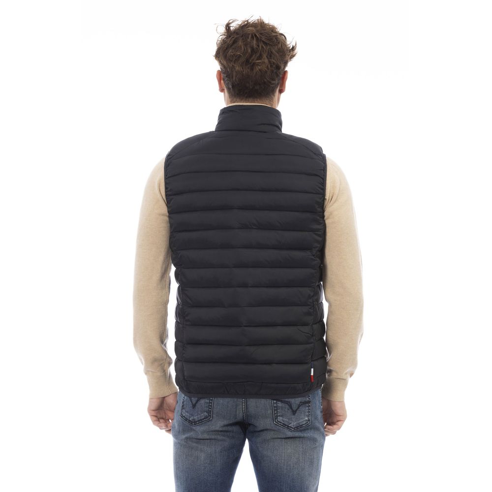 Black Polyamide Men's Vest