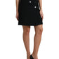 Eleganter High-Waist-Minirock in A-Linie