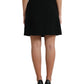 Eleganter High-Waist-Minirock in A-Linie