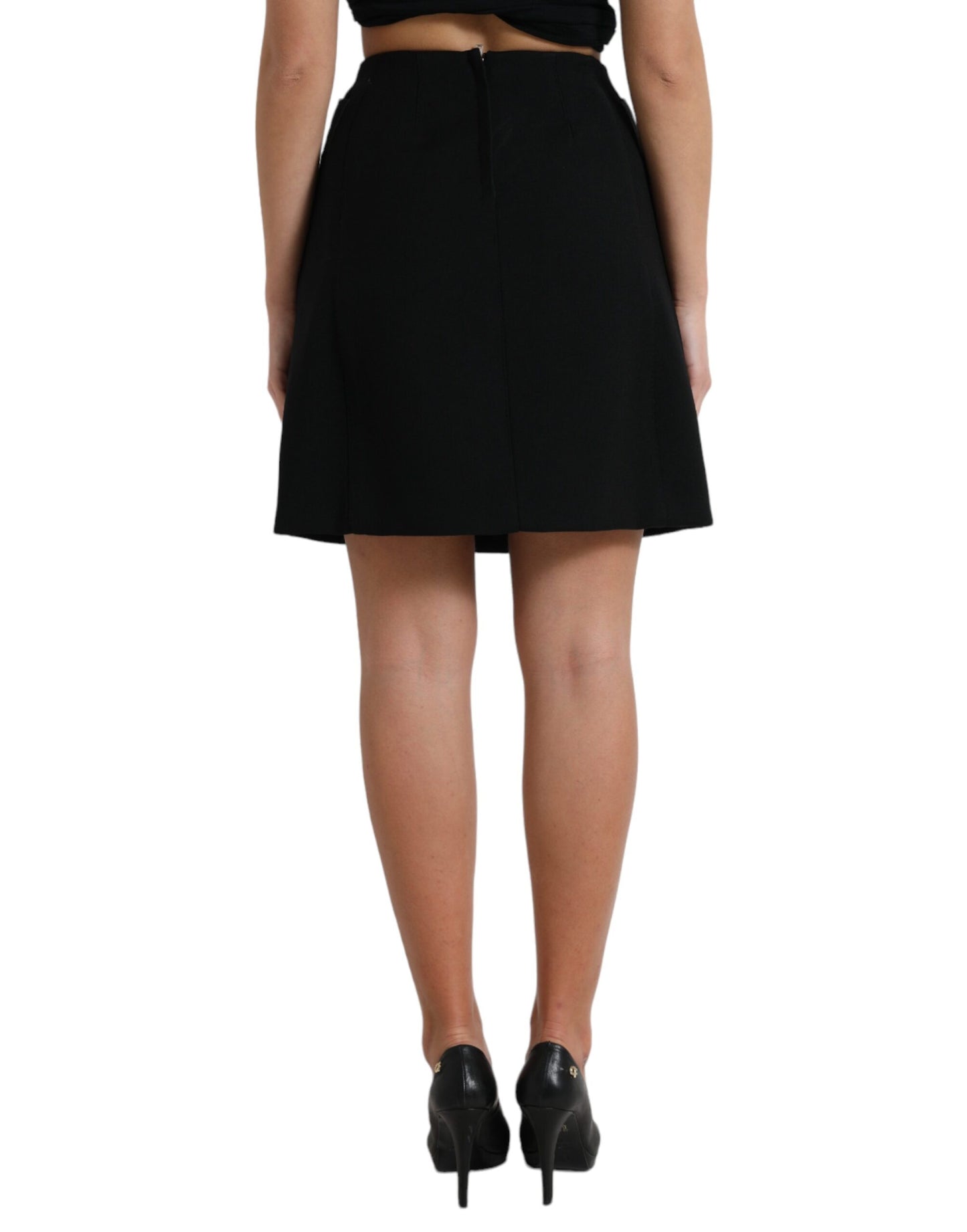 Eleganter High-Waist-Minirock in A-Linie