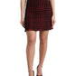 Tantalizing Tartan High-Waist Mini Skirt