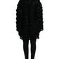 Maglione nero decorato con paillettes
