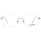 Gold Women Optical Frames