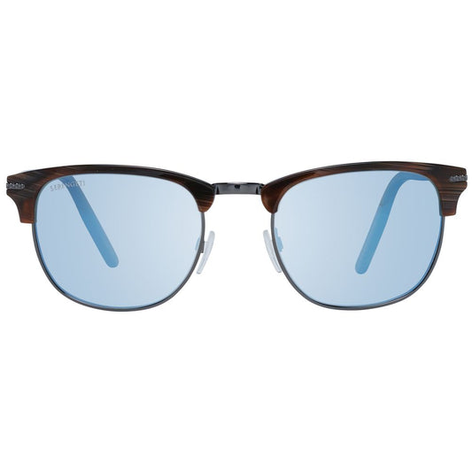 Braune Unisex-Sonnenbrille