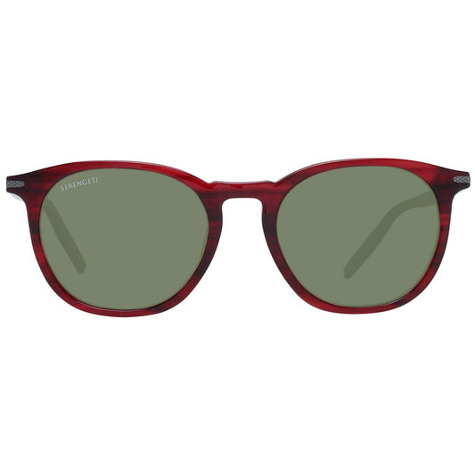 Rote Unisex-Sonnenbrille