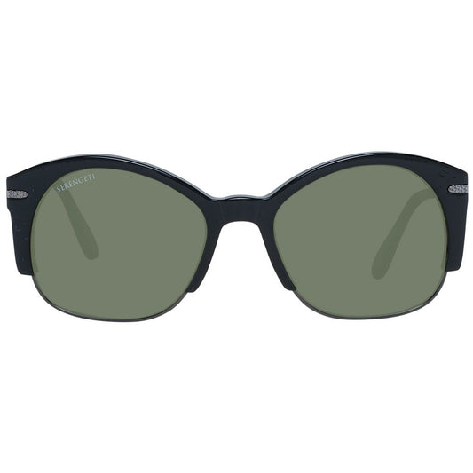 Schwarze Unisex-Sonnenbrille