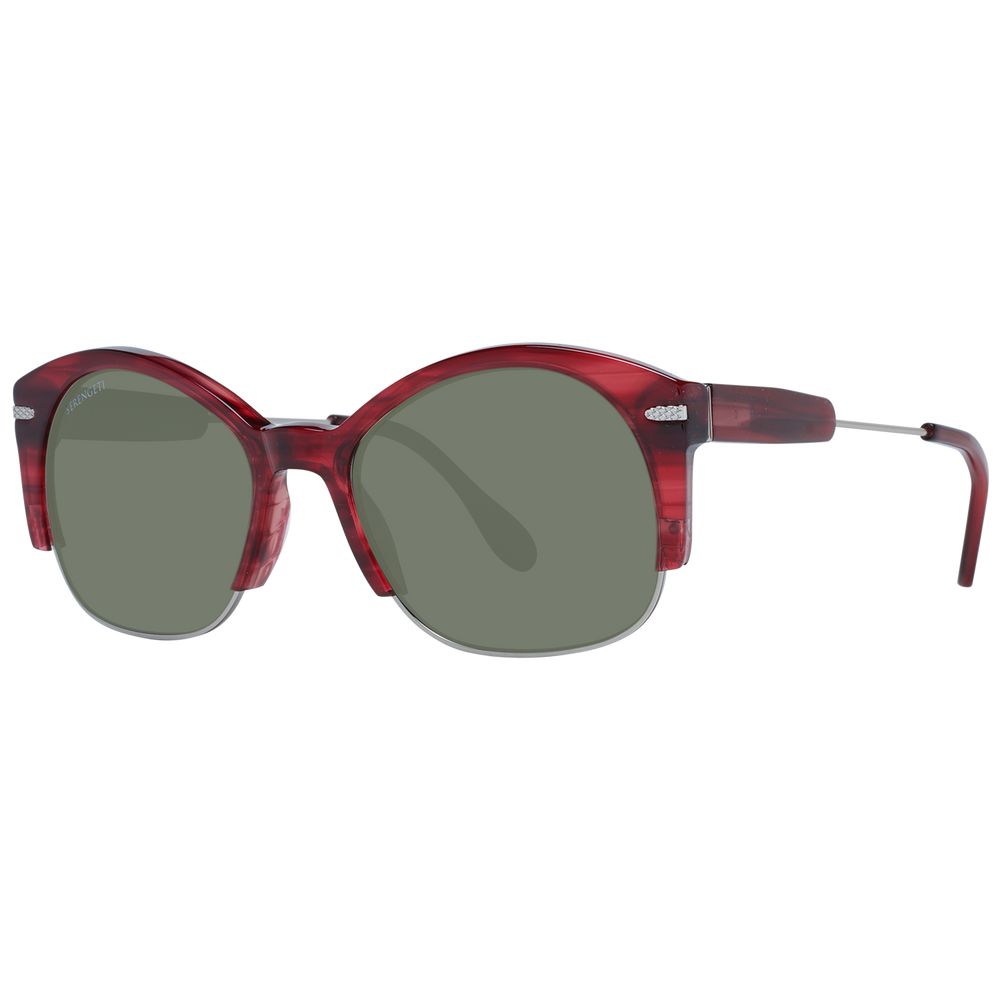 Rote Unisex-Sonnenbrille