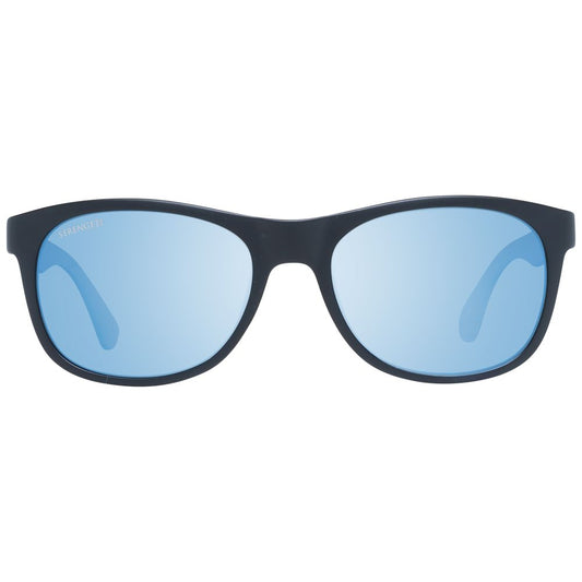 Schwarze Unisex-Sonnenbrille