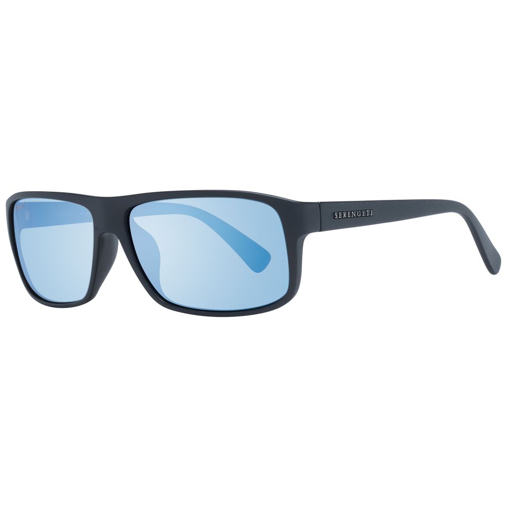 Schwarze Unisex-Sonnenbrille