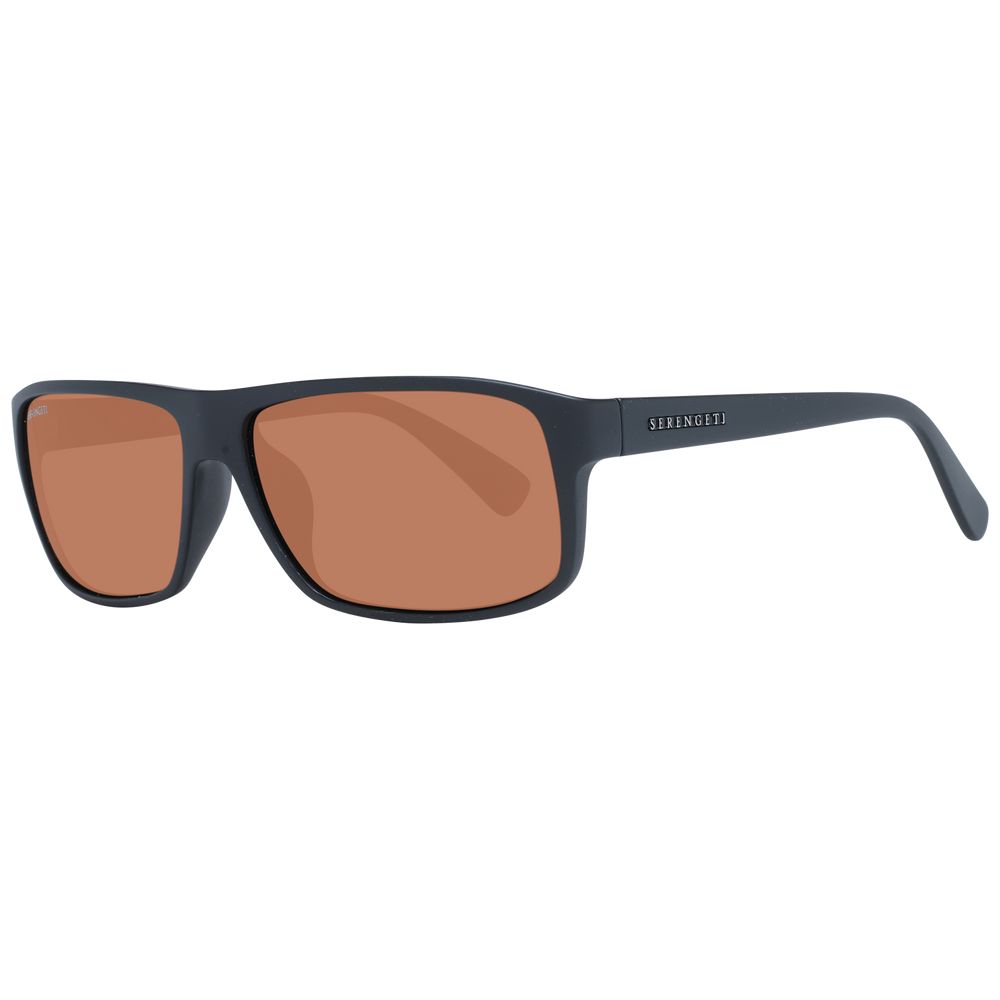 Schwarze Unisex-Sonnenbrille