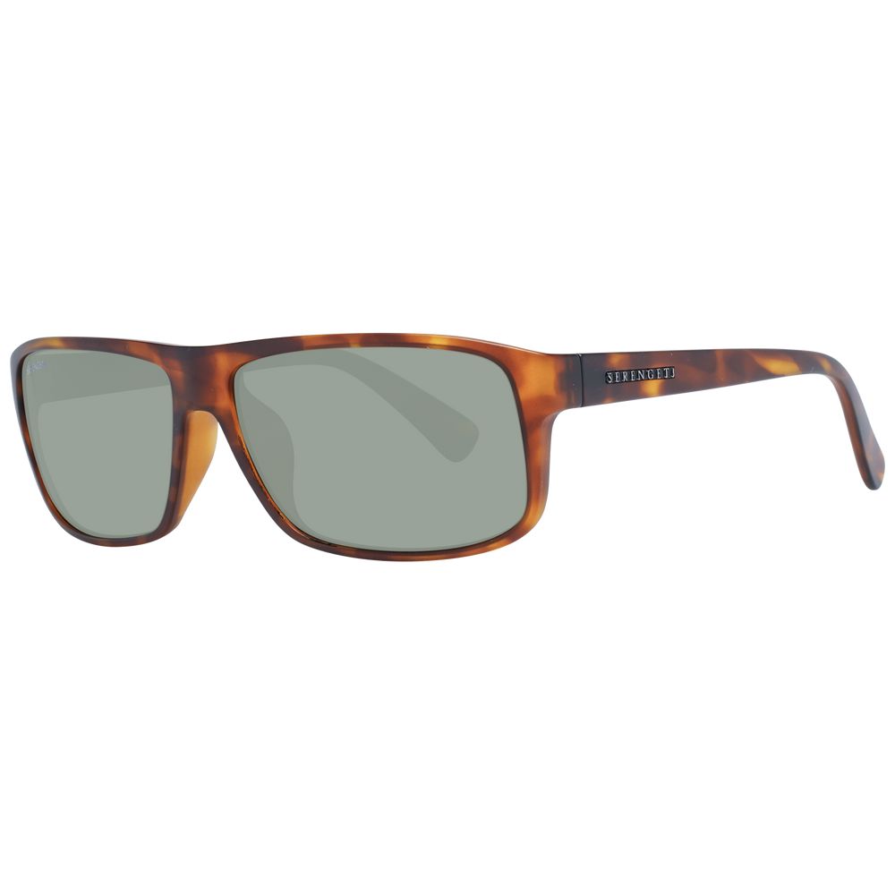 Braune Unisex-Sonnenbrille