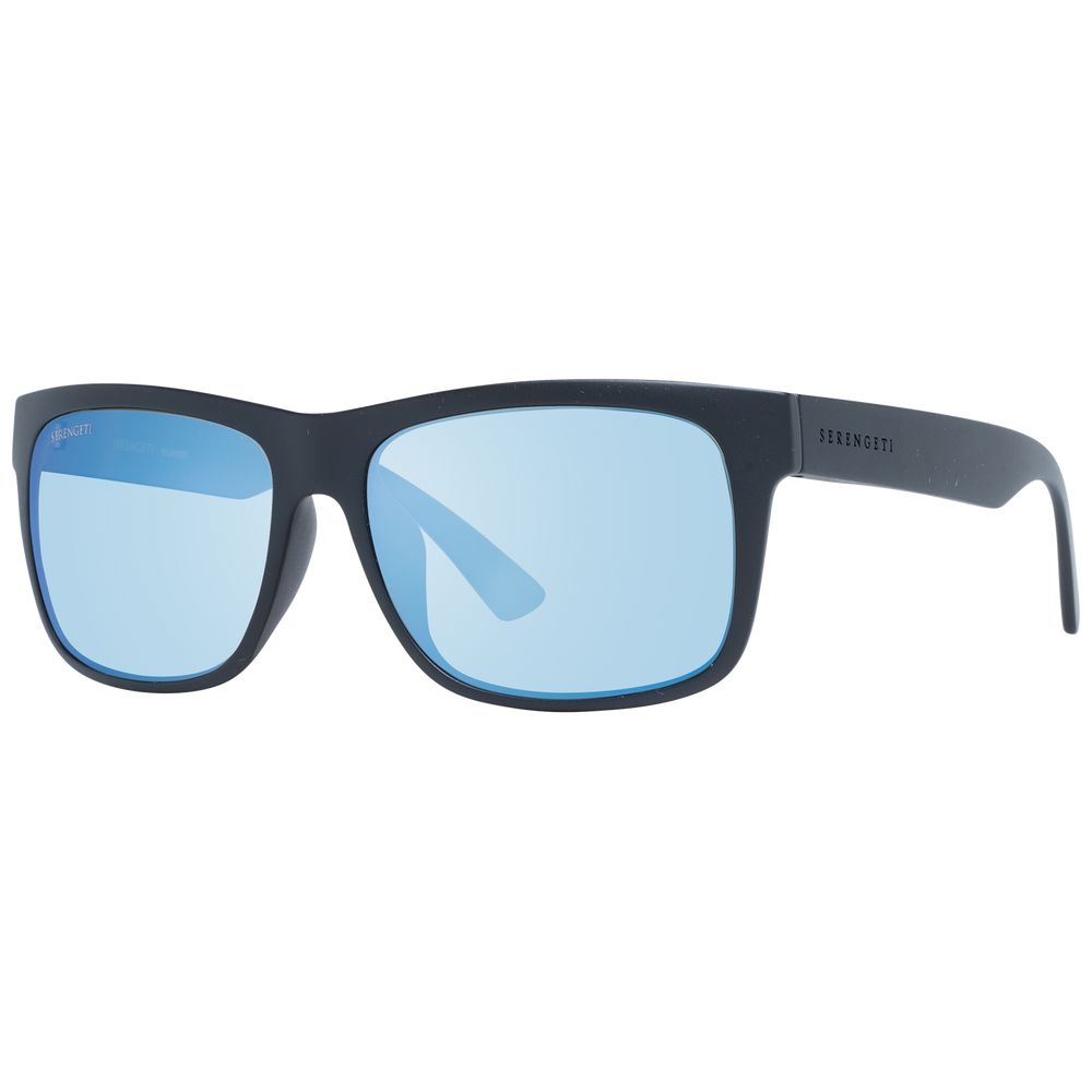 Schwarze Unisex-Sonnenbrille