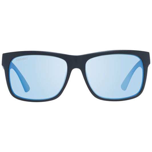 Schwarze Unisex-Sonnenbrille