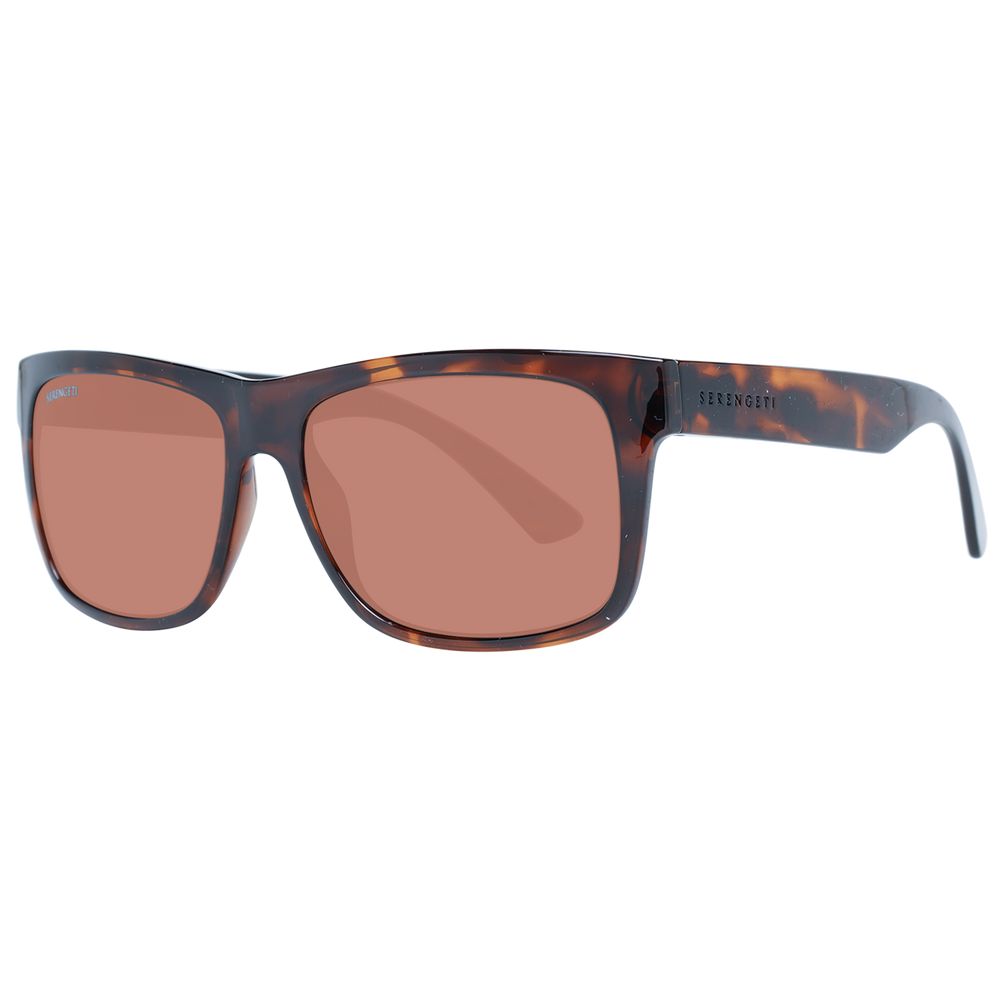 Braune Unisex-Sonnenbrille