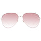 Roségoldene Damen-Sonnenbrille