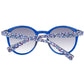 Blaue Damen Sonnenbrille