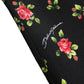 Elegante top in misto seta floreale