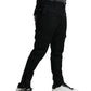 Elegante Skinny-Jogginghose aus Baumwollstretch