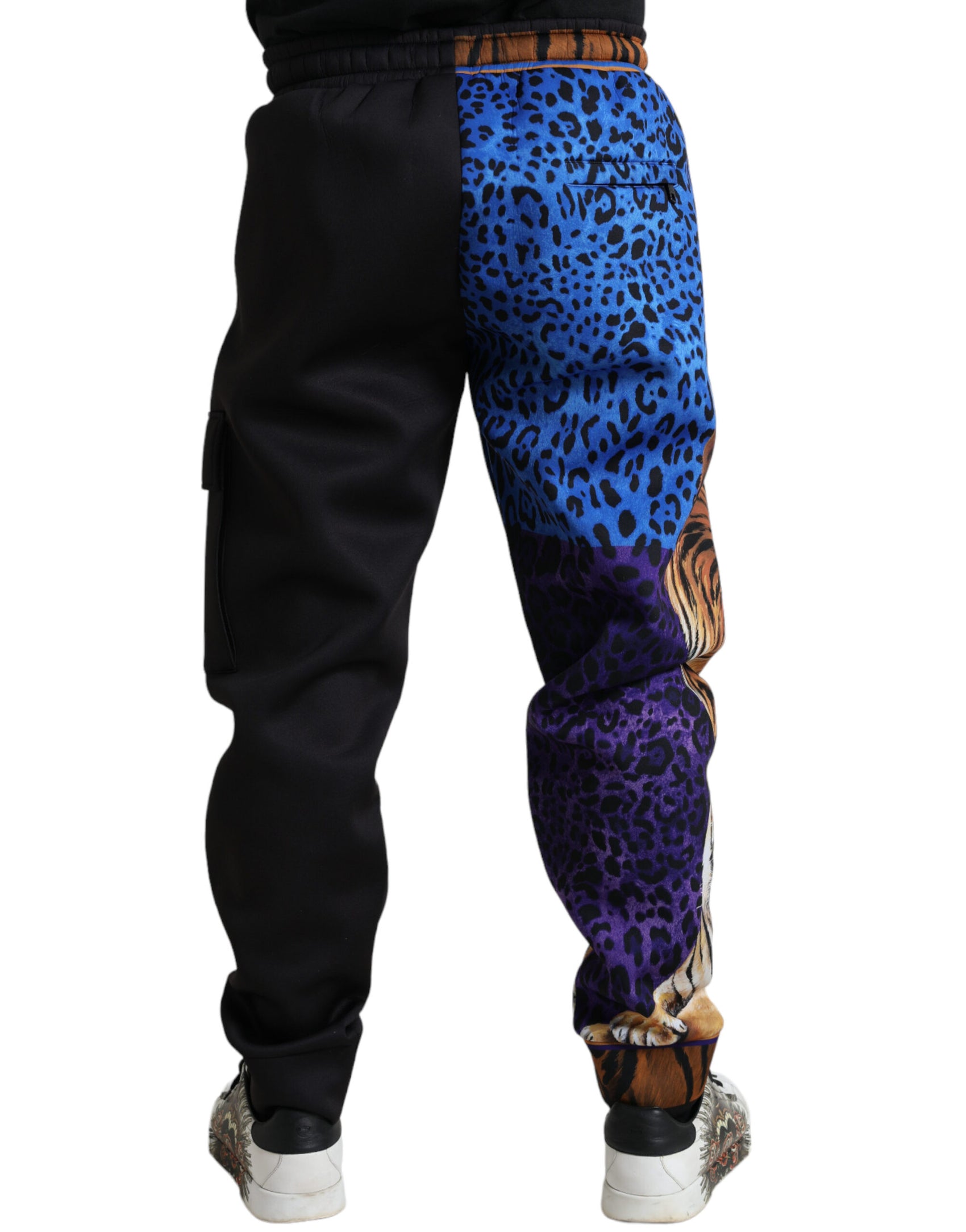 Elegante Jogginghose mit Tiger-Print