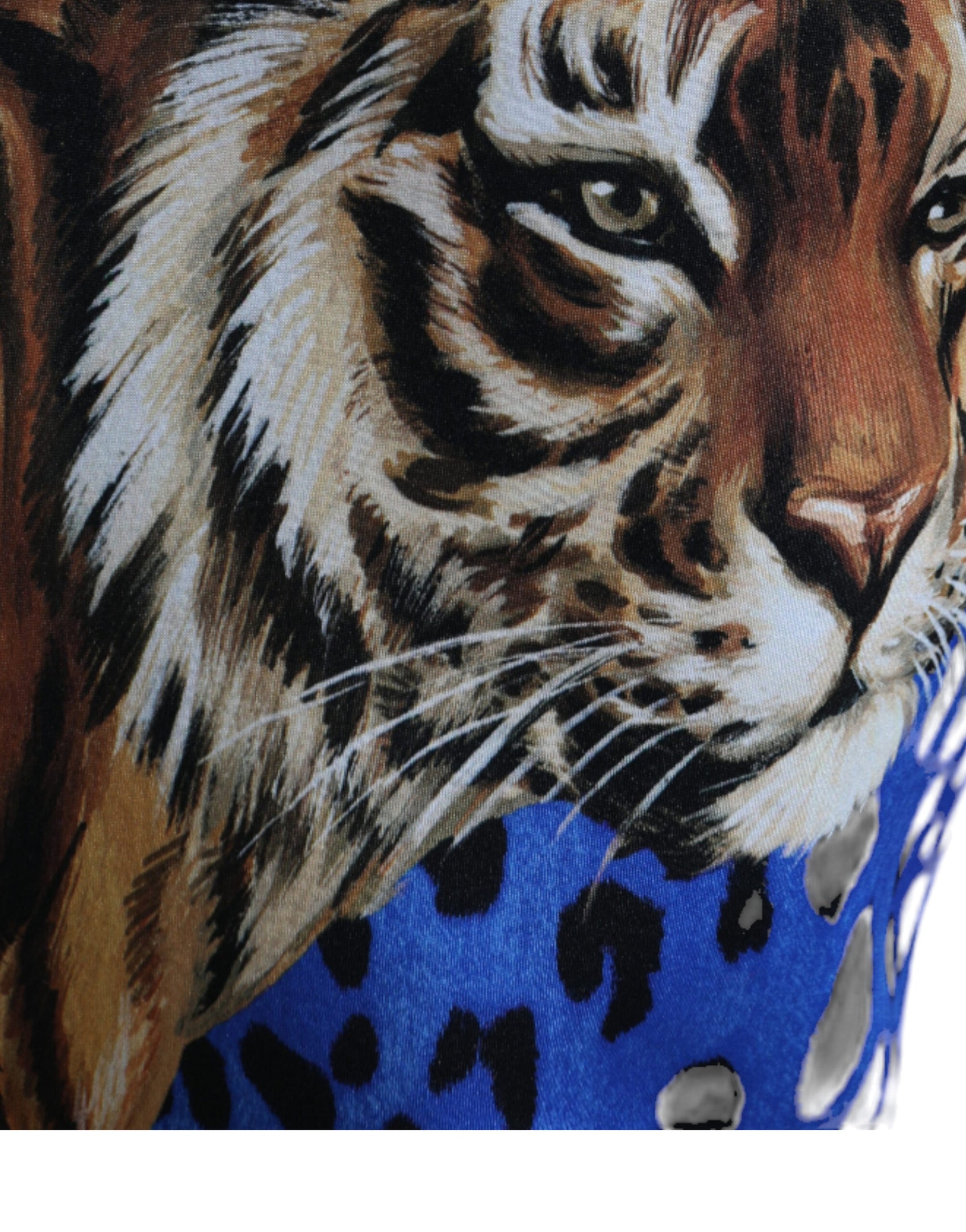 Elegante Jogginghose mit Tiger-Print