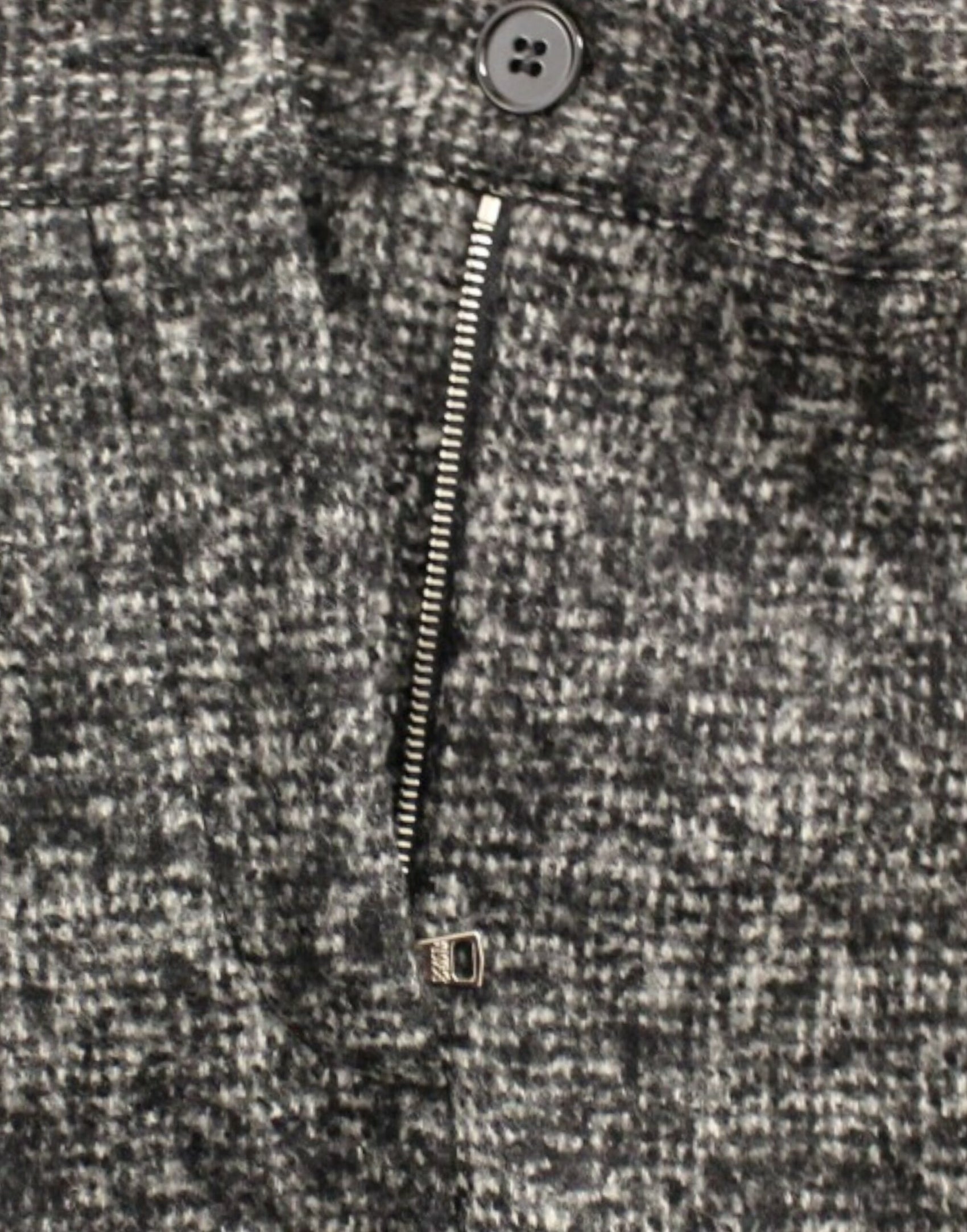 Elegante Shorts aus grauer Alpaka-Mischung