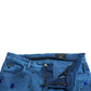 Skinny-Jeans mit Kristallverzierung