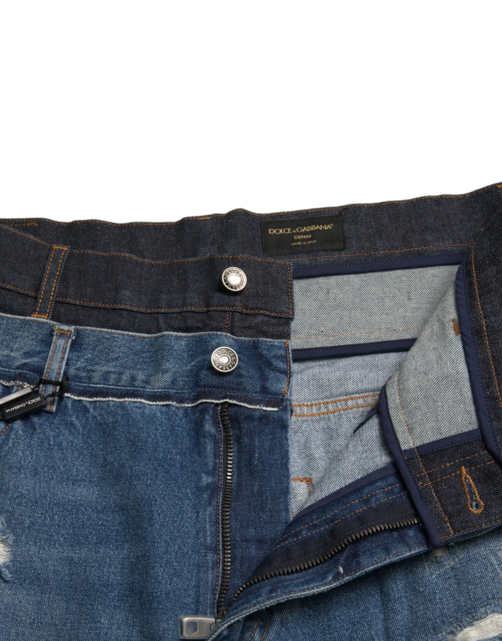 Schicke Skinny-Jeans aus zerfetztem Denim