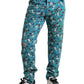 Schicke Skinny-Jeans mit Blumenmuster
