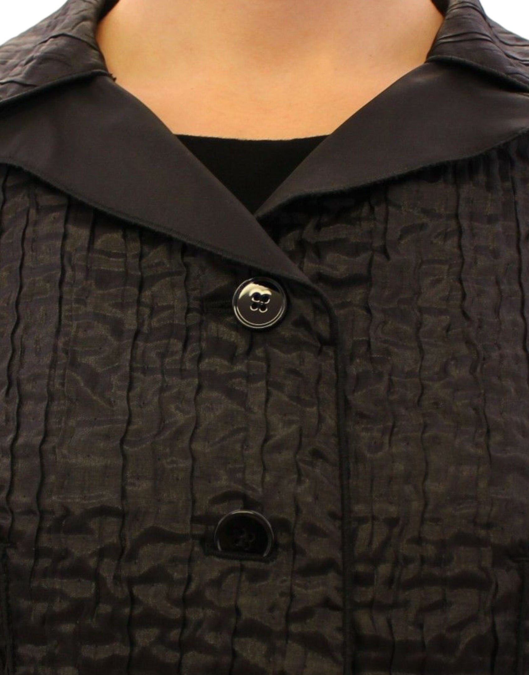 Elegante giacca bolero nera