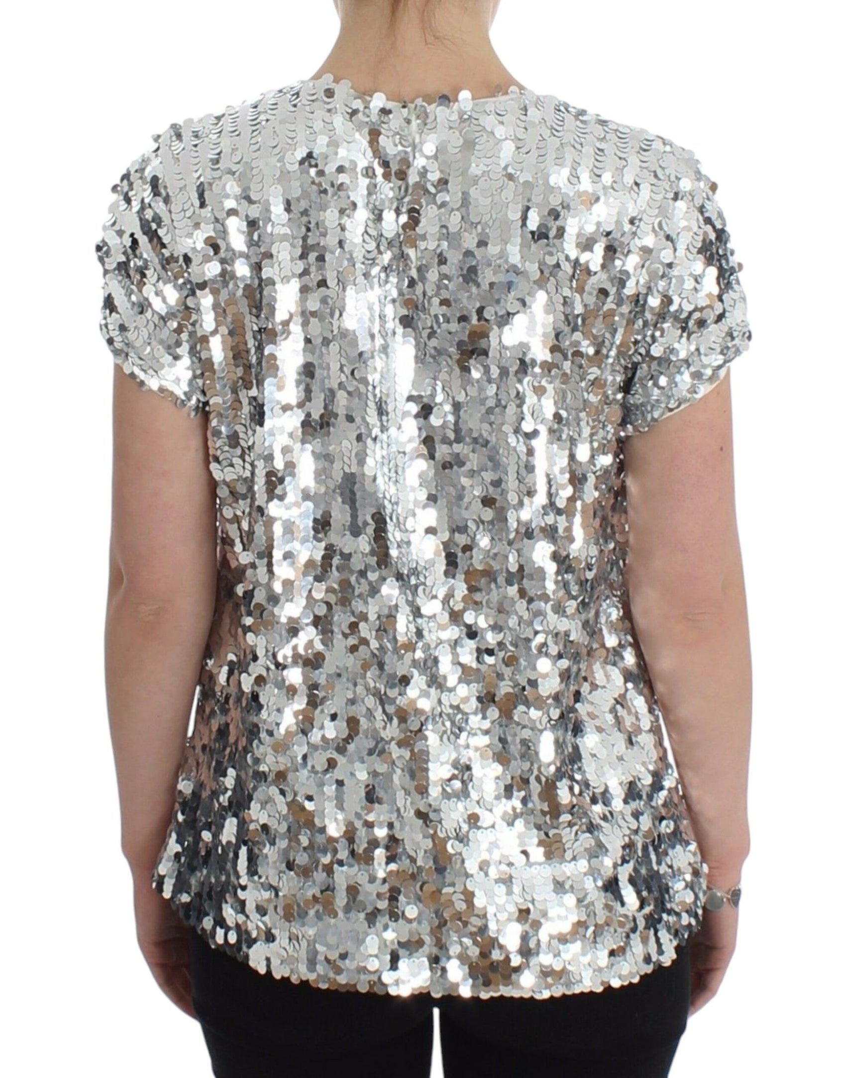 Abendbluse mit Pailletten „Enchanted Sicily“