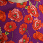 Dolce & Gabbana Multicolor Floral Poppy Print Sheath Dress