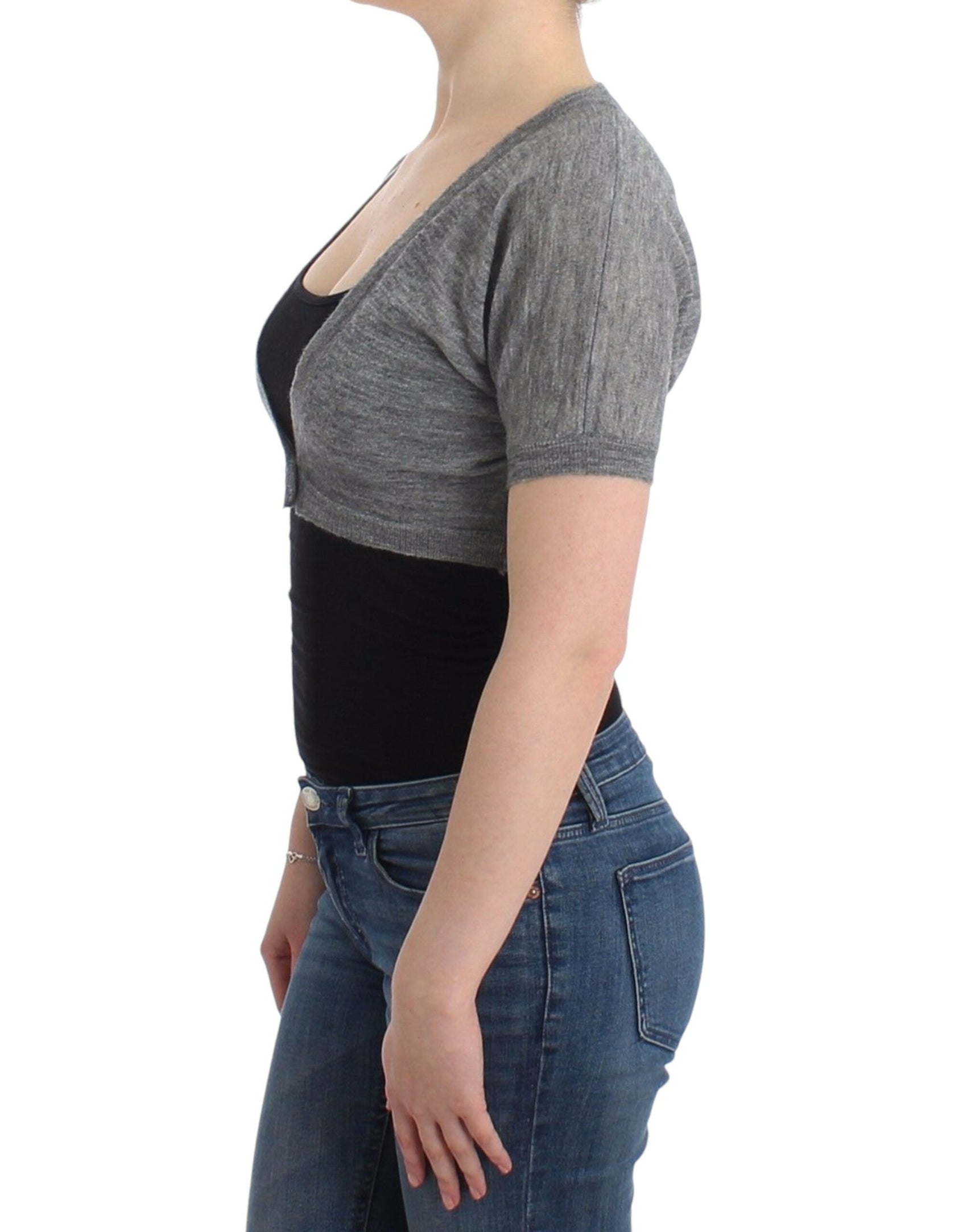 Schicker Bolero aus Alpaka-Wollmischung
