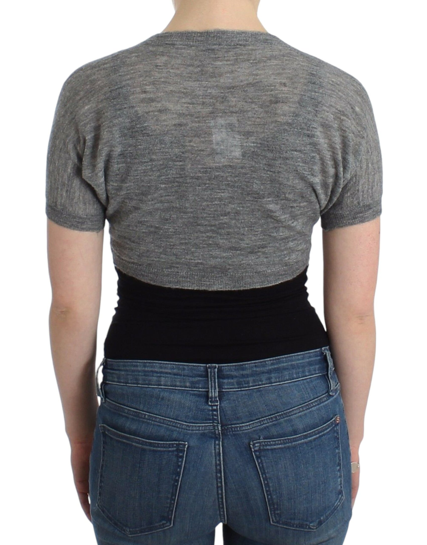 Schicker Bolero aus Alpaka-Wollmischung