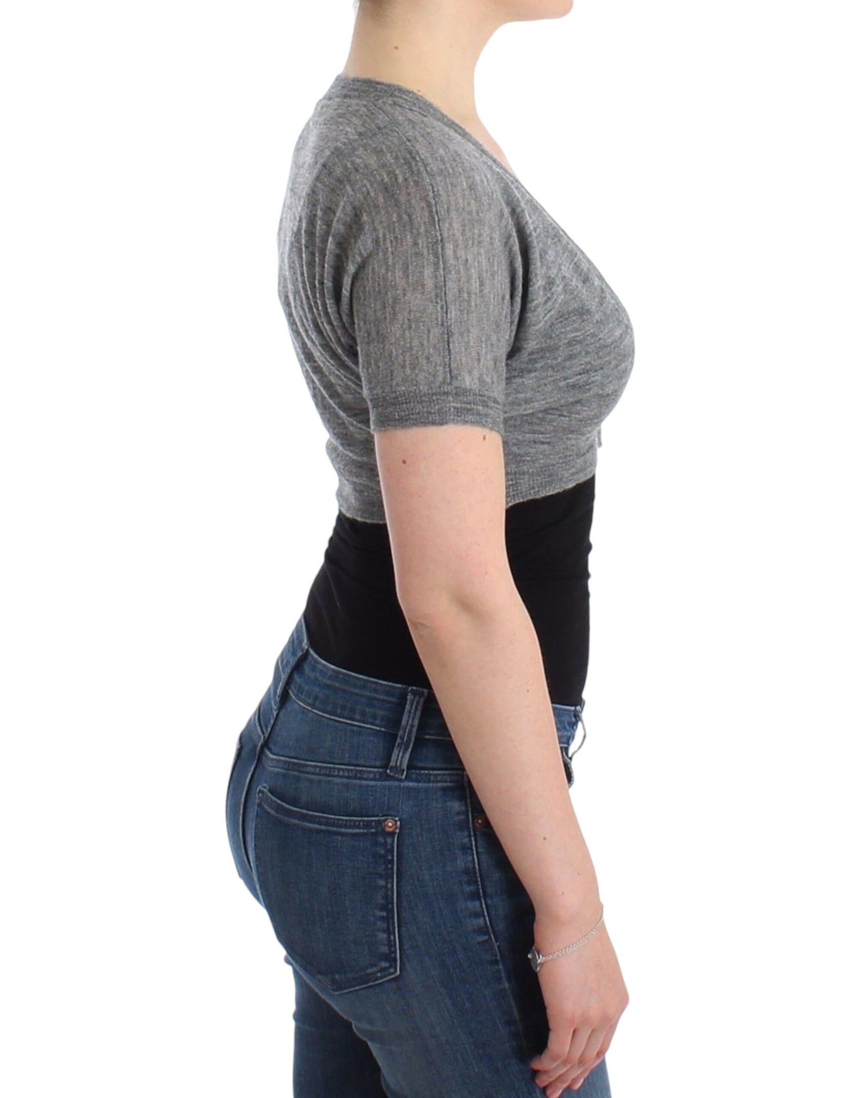 Schicker Bolero aus Alpaka-Wollmischung