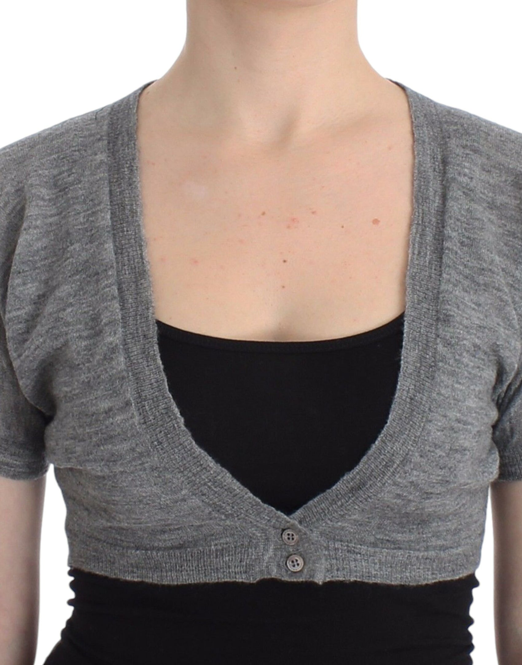 Schicker Bolero aus Alpaka-Wollmischung