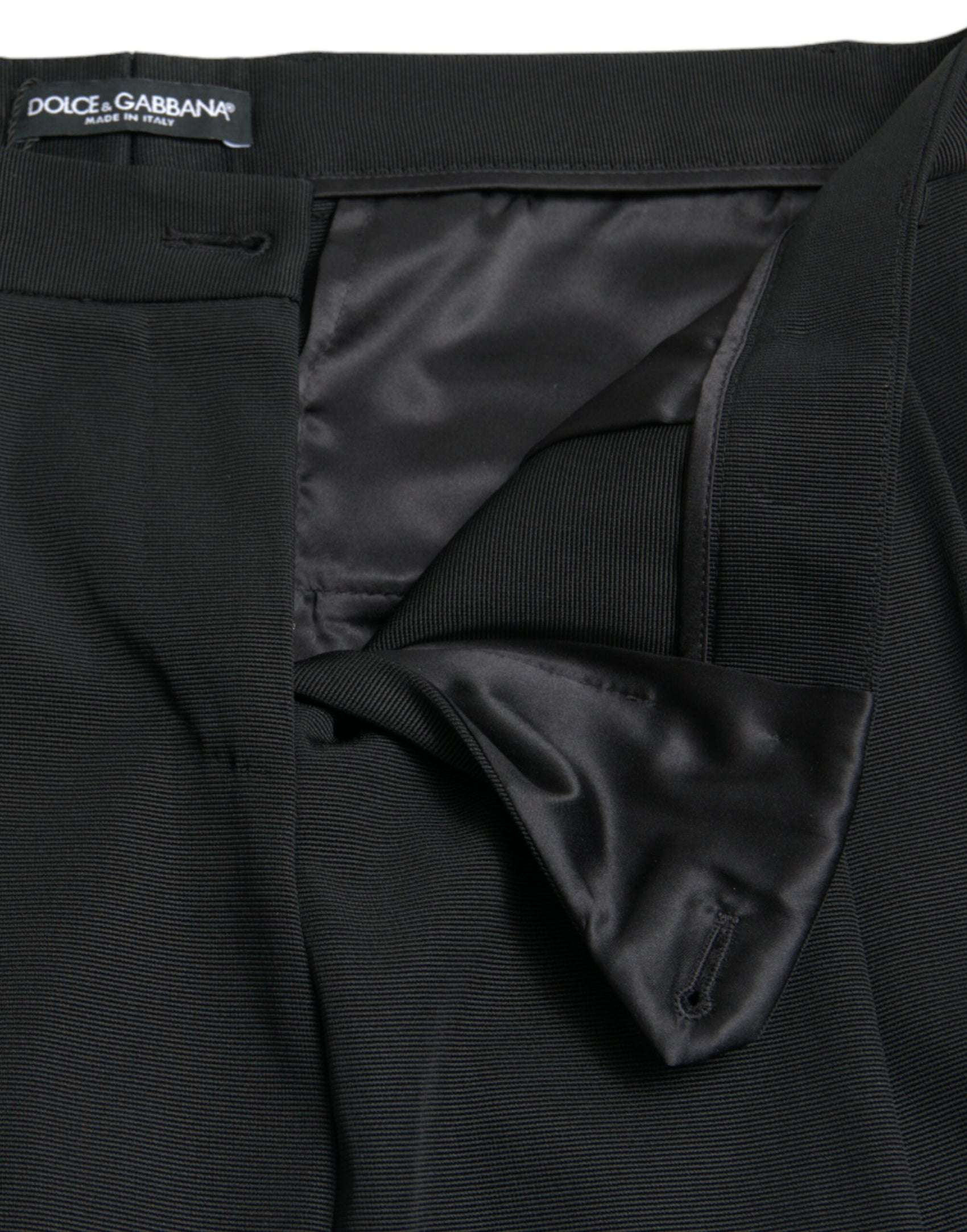 Elegante High-Waist Tapered Cropped Pants