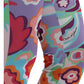 Leggings a vita alta con stampa floreale incantevole